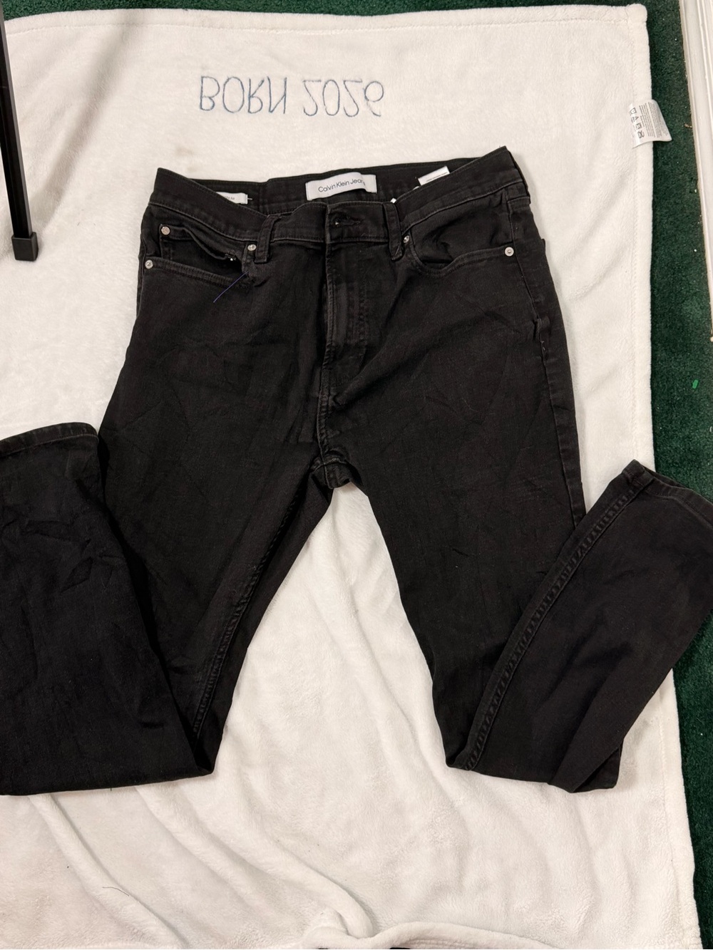 Calvin Klein Men’s Black Slim Jeans